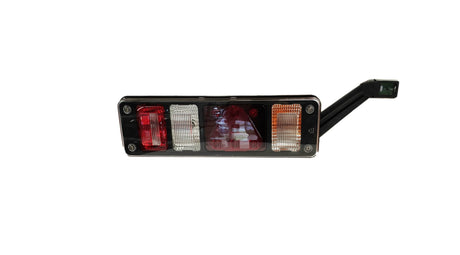 Lampa Krone s 7 komorovou LED trojúhelníkovou prismou s gumovou lampou