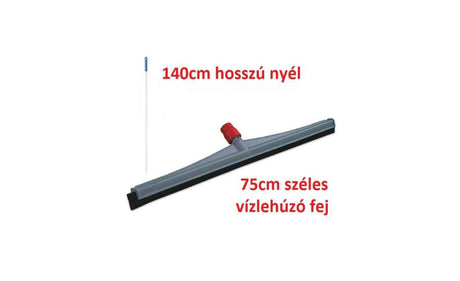 Stěrač s hliníkovou rukojetí o délce 140 cm