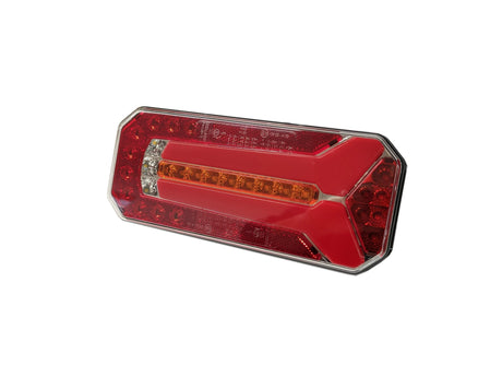 Lampa LED 6 funkcí bal-pravá mlhavá, zpětná s prismou 12/24V