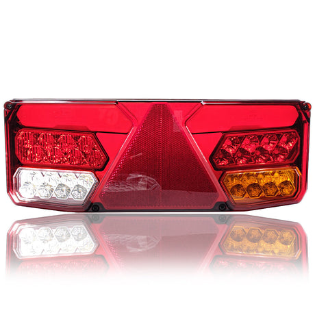 Světlo LED 7funkční trojúhelníková prizmatická lampa 12-24V