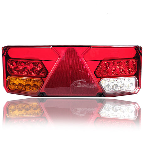 Světlo LED 7funkční trojúhelníková prizmatická lampa 12-24V
