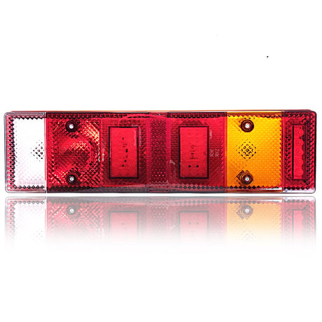 Zadní světlo s 7 komorami LED pro polohové a brzdové světlo s prizmou