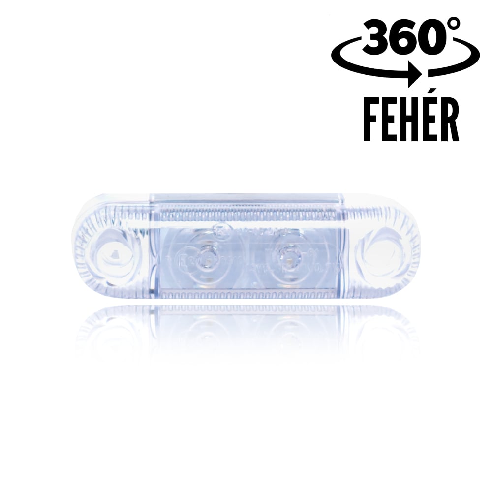 Lampa polohy LED vestavěná WAS