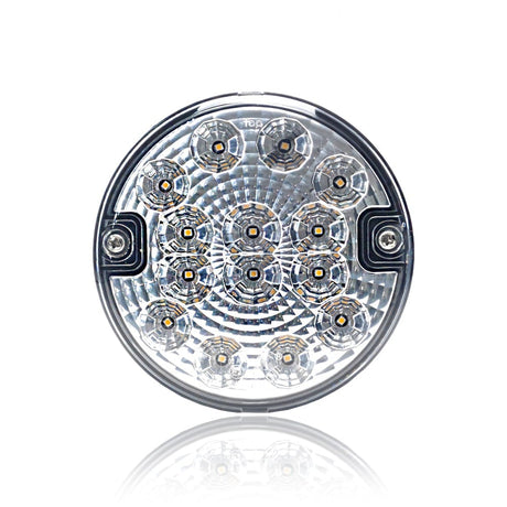 Záložní světlomet velký kruhový LED 12/24V