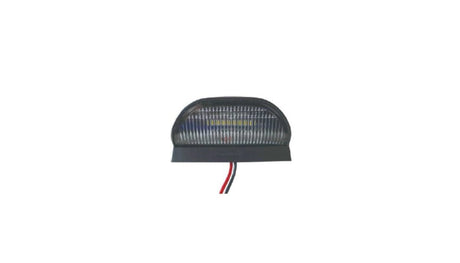 Světlo na poznávací značku černé kulaté s 5 LED