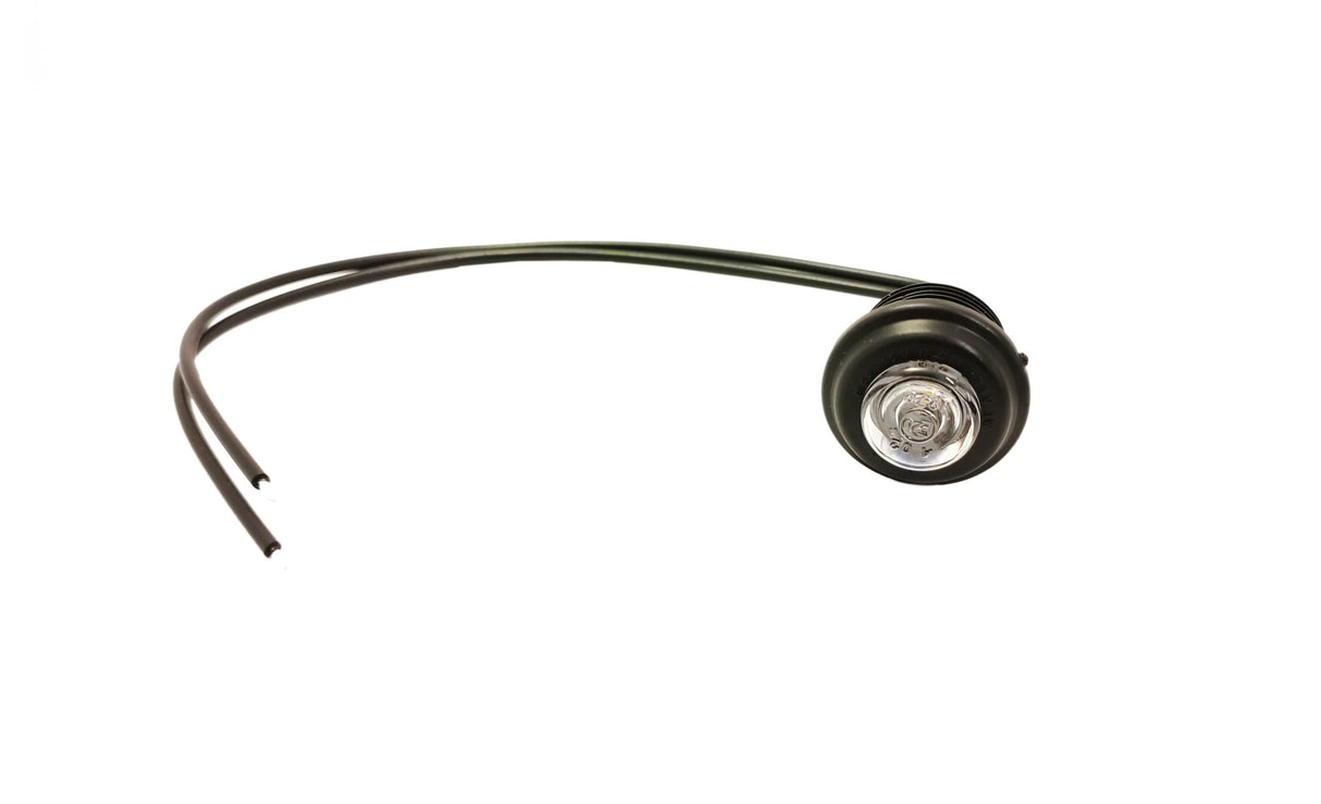 Poloha lampy LED červená kulatá