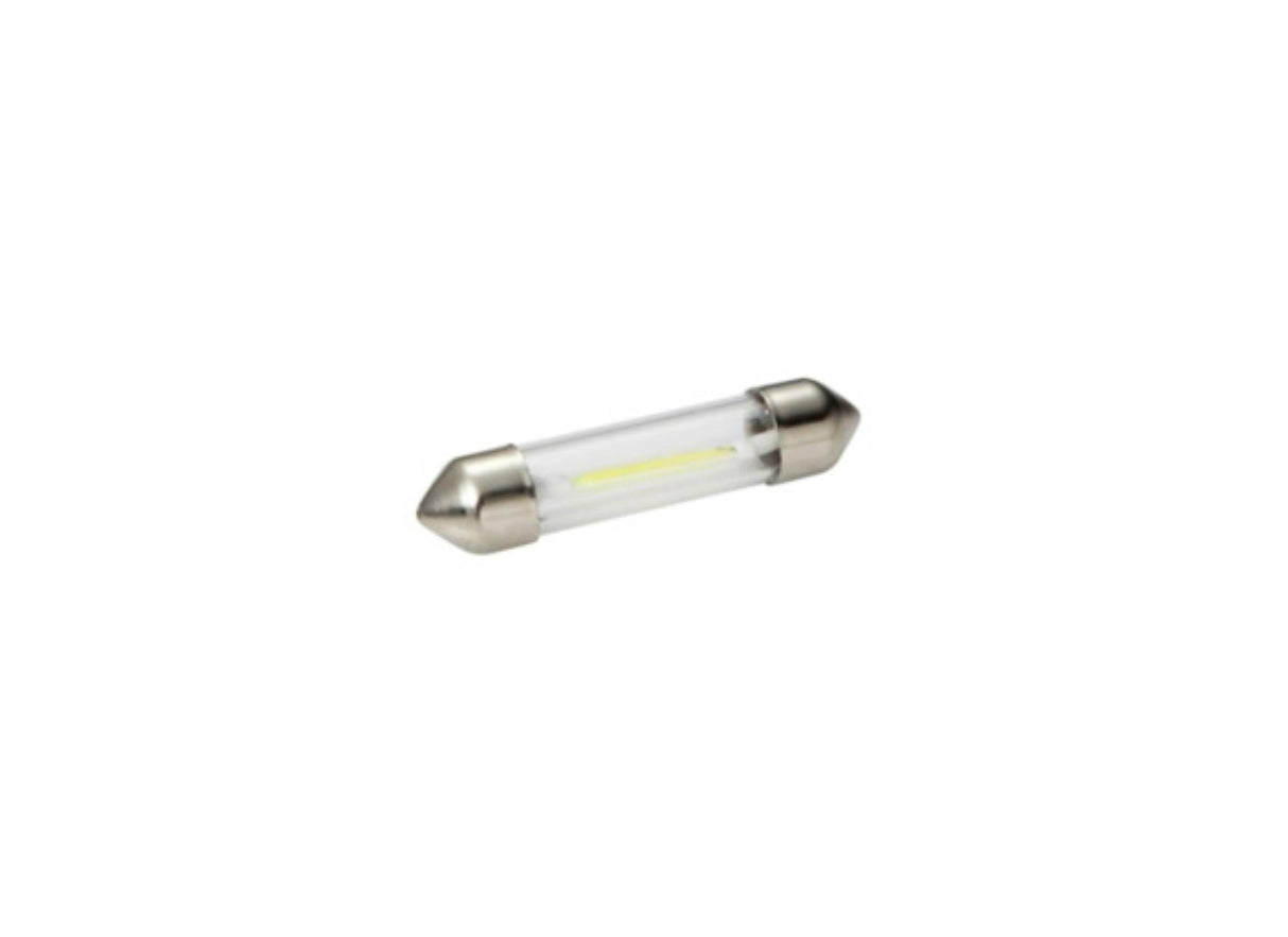 Pár žárovek typu šofin 1 COB LED bílá