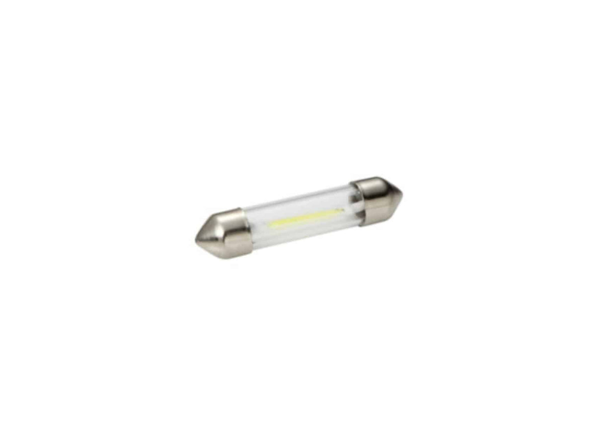 Pár žárovek typu šofin 1 COB LED bílá