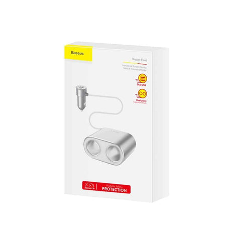 USB nabíječka a rozdělovač do auta (80W + 2x USB 3.1A)
