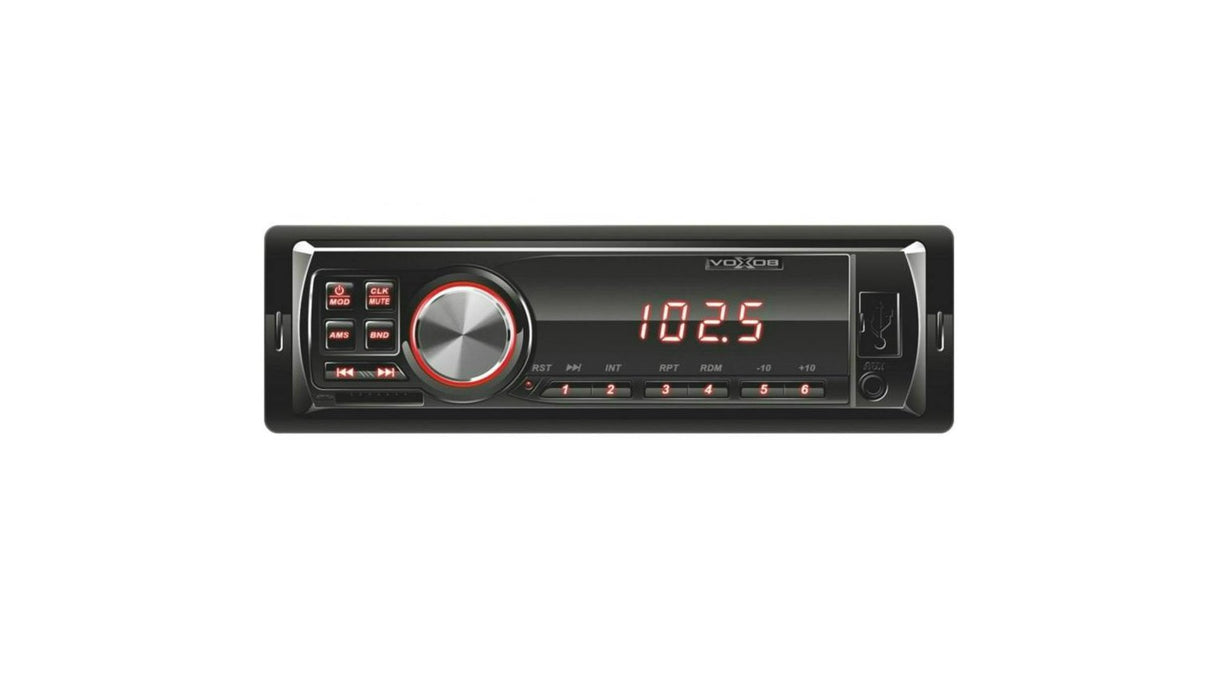 Autorádio a MP3 přehrávač (BT, MP3, FM, USB, SD, AUX) modré