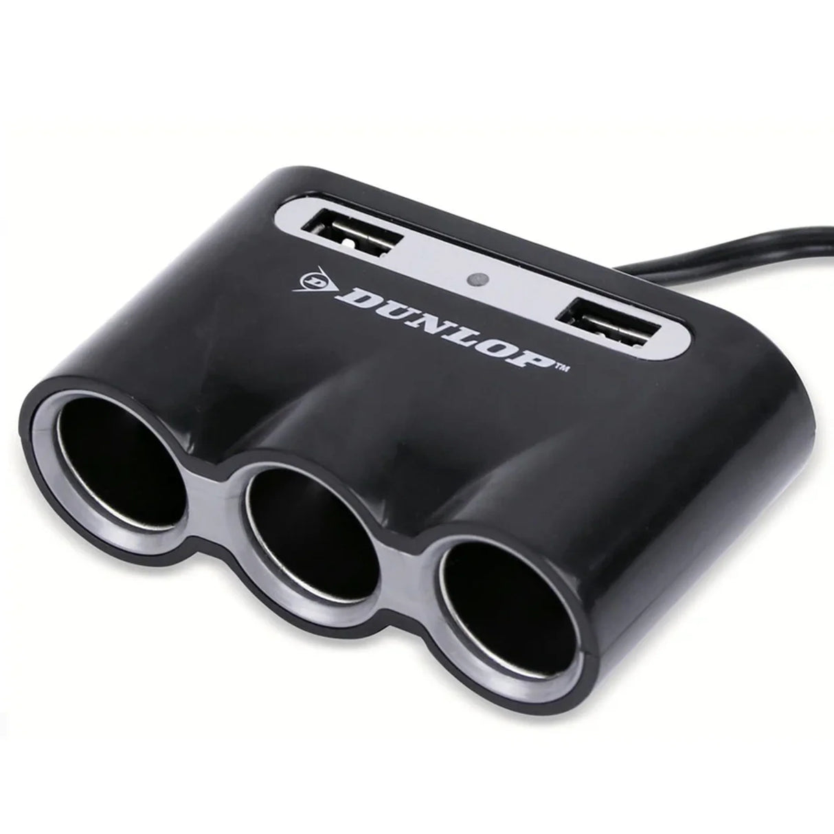 Rozdělovač s 3 zapalovači a 2 USB zásuvkami