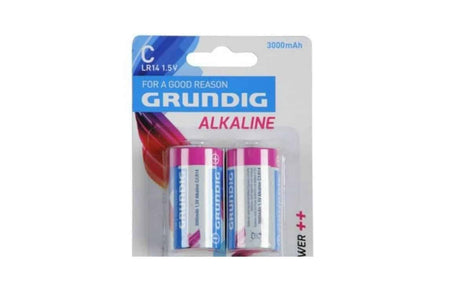 Baterie LR14 baby alkalická 3000mAh 2 ks