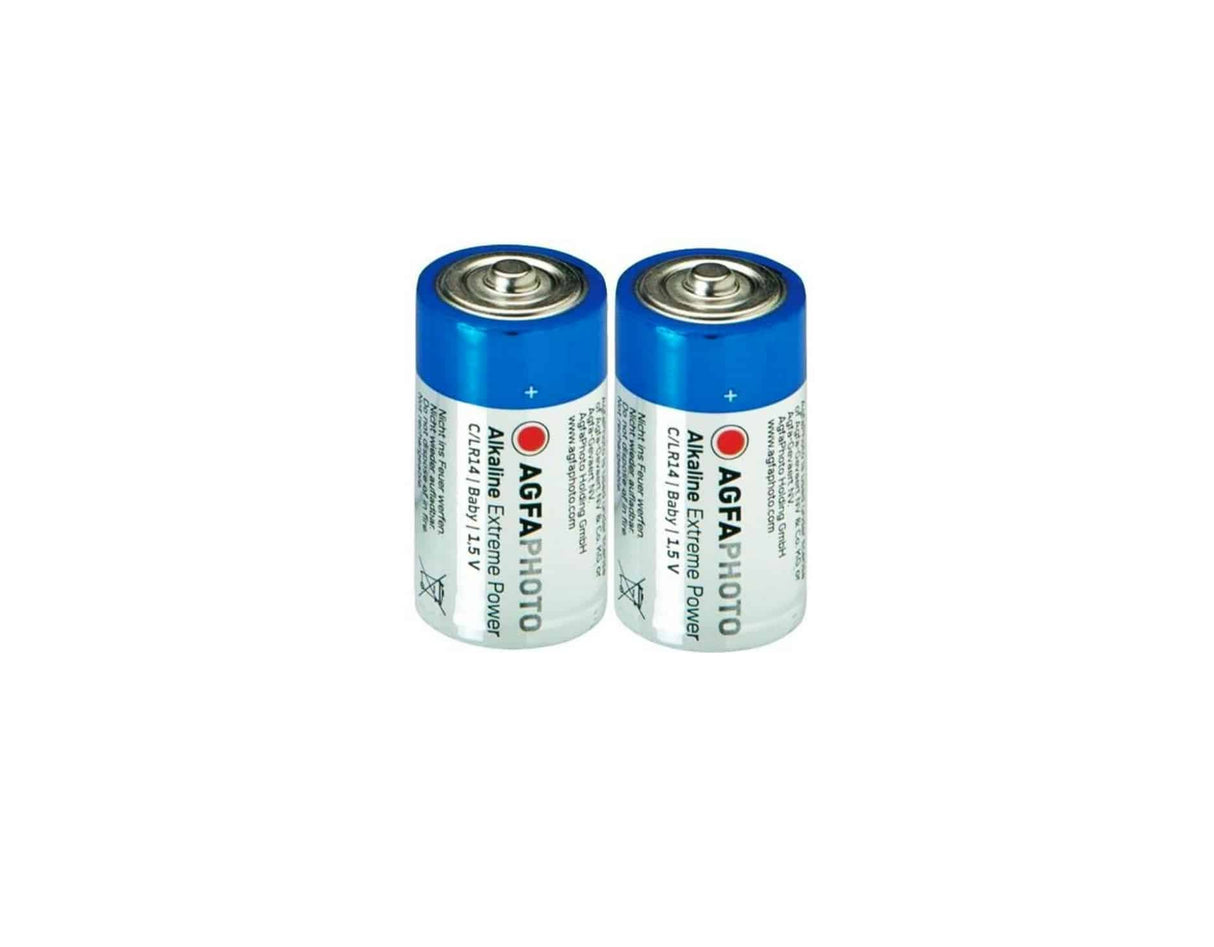 Baterie LR14 baby alkalická 1,5V 2 ks