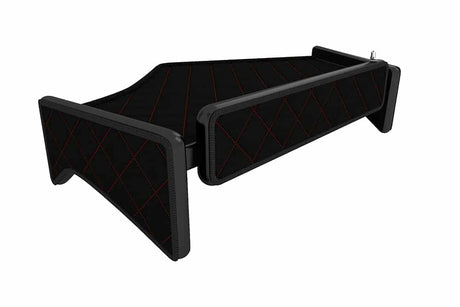 Stříbrný umělý kožený středový panel Ford s LED osvětlením