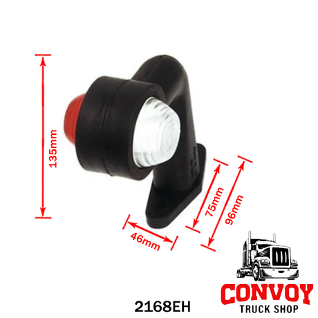 Obrysové světlo gumová šířková lampa s ohebným ramenem, žárovkové