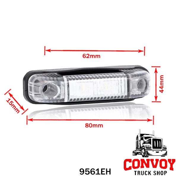 Poziční světlo – LED hranaté