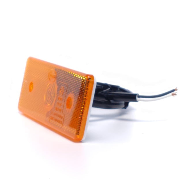 Poziční světlo vestavná prizmatická lampa se 4 žlutými LED