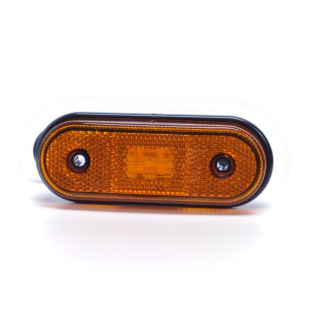 Poziční světlo zaoblená LED lampa se 4 LED.