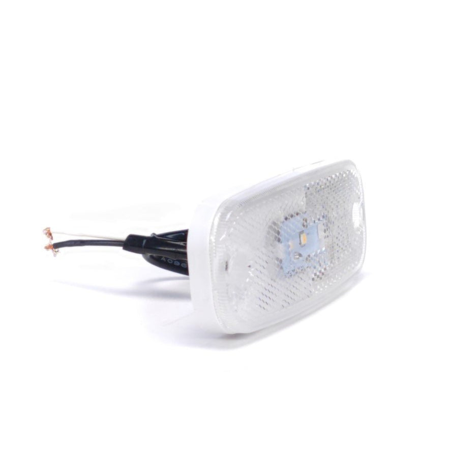 Poziční světlo zaoblená LED lampa 2 LED 12/24 V