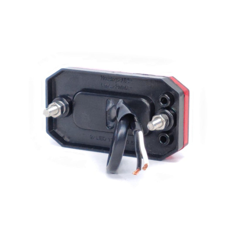 Poziční LED světlo hranaté 2 LED 12/24 V