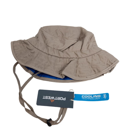 Chladící klobouk s širokým okrajem Khaki
