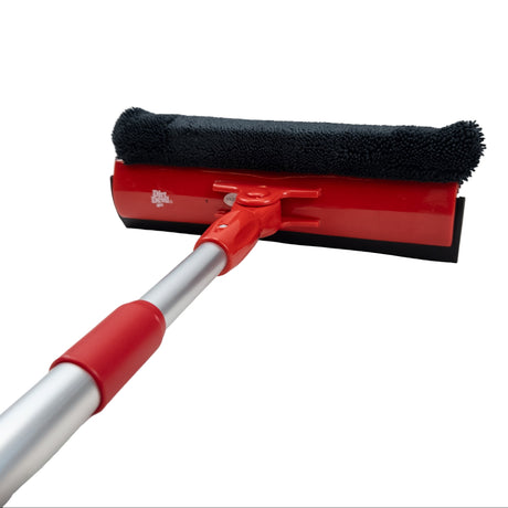 Stěrka na okno s mycí houbou teleskopická 68cm