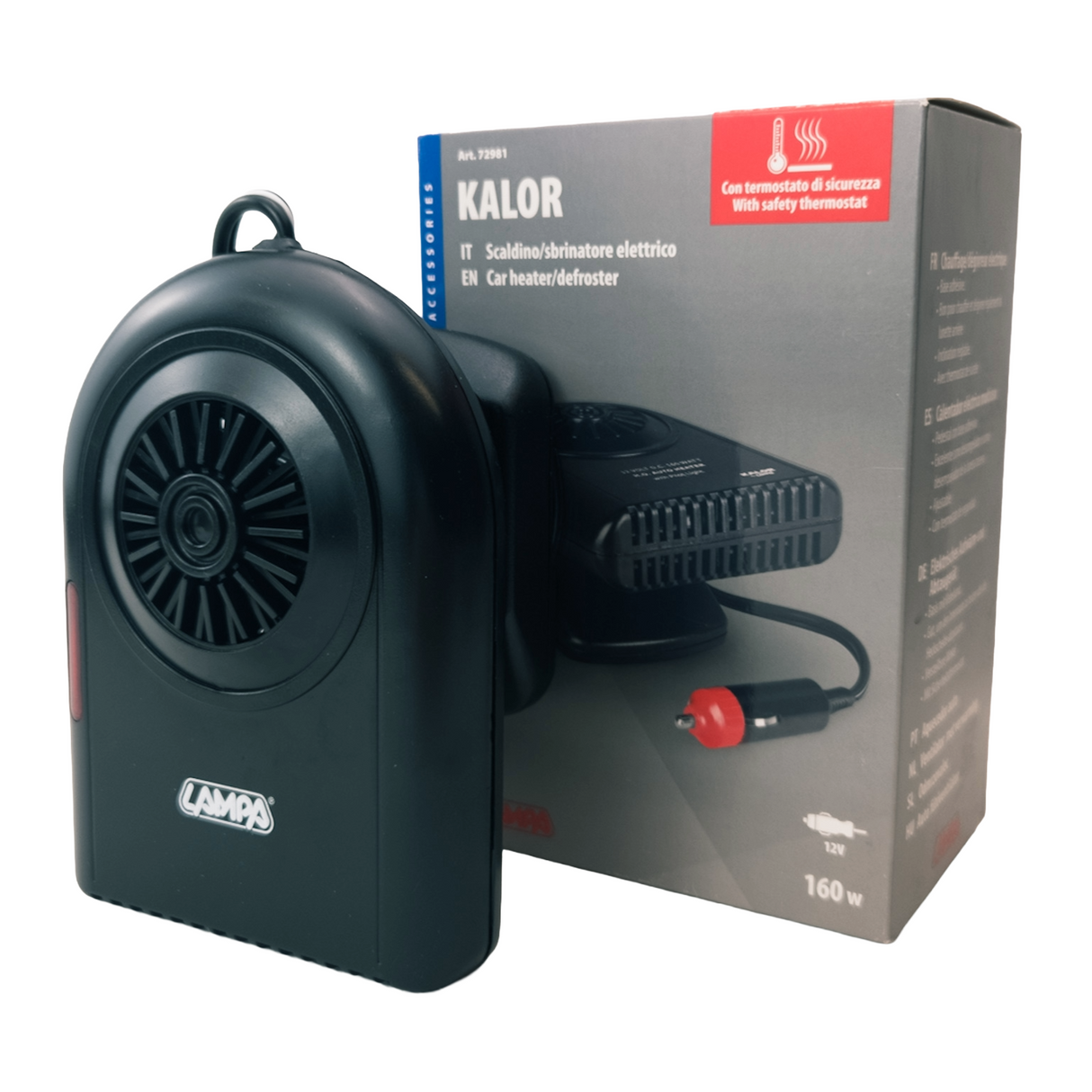 Odvlhčovač do auta 12V 160W