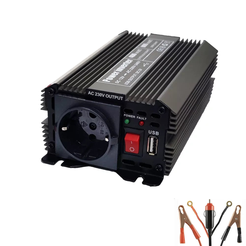 Měnič napětí z 12V na 220V 400W Invert