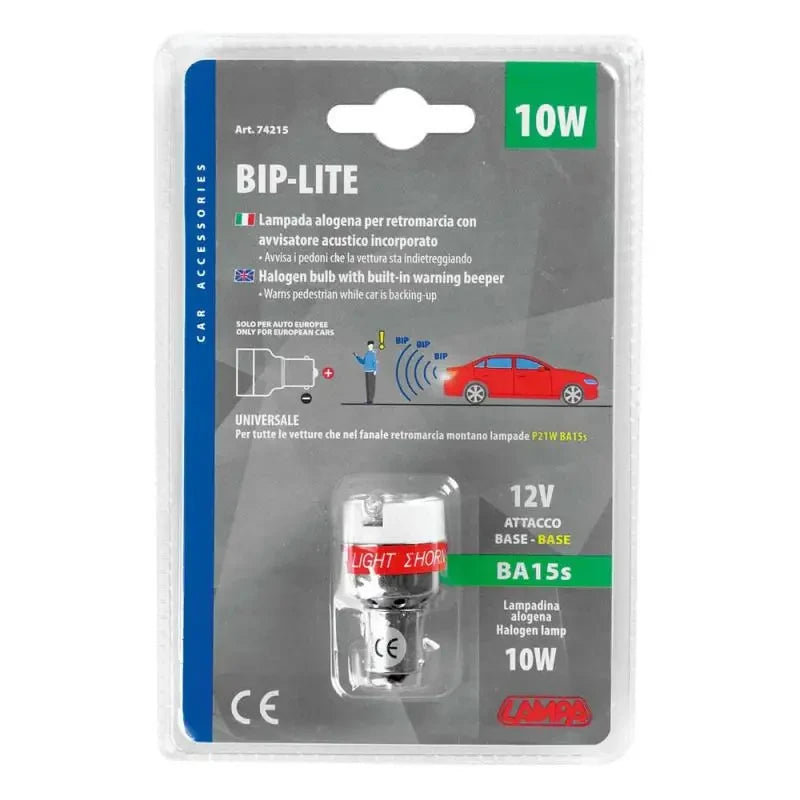 Autožárovka s couvacím alarmem 12V
