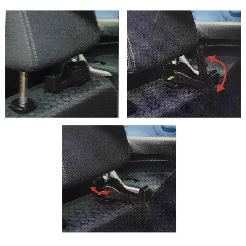 Držák na mobil k opěrce hlavy