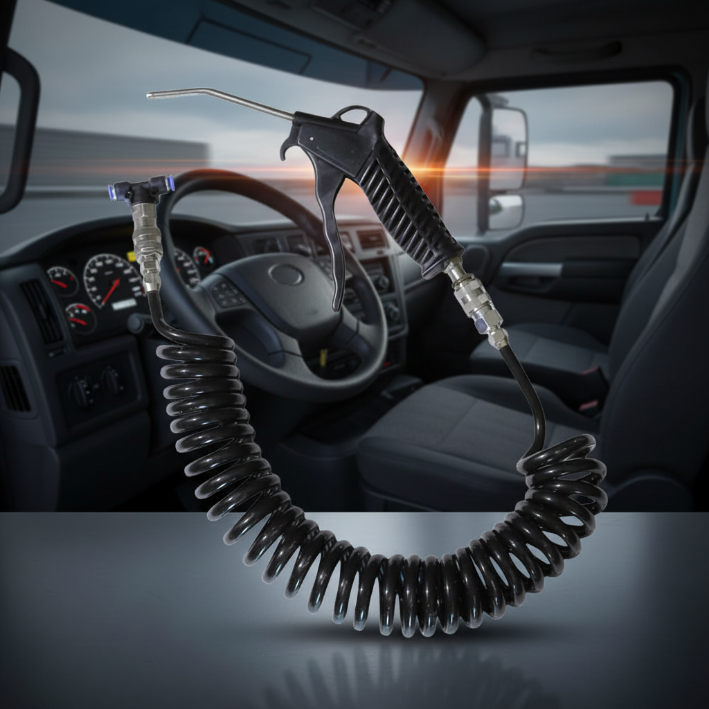 Ofukovací pistole se spiralovou hadici 5 m