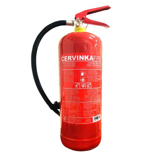 Hasicí přístroj práškový 6 kg s revizí (P6 Če2 34A/183B/C)