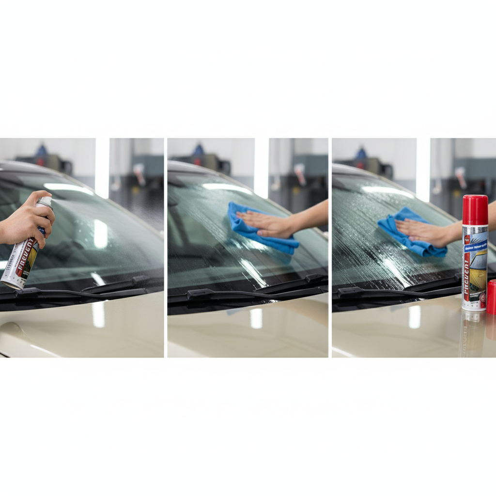 Tekuté stěrače na čelní sklo 75 ml