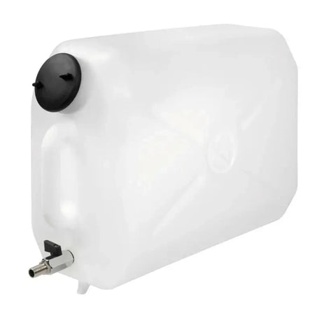 Plastic water jerry can with metal tap - 25 L