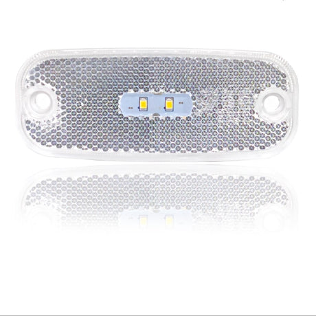 Poziční světlo zaoblená LED lampa 2 LED 12/24 V