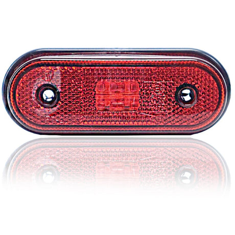 Poziční světlo zaoblená LED lampa se 4 LED.