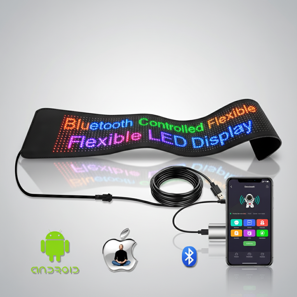 Led panel (Devil Eyes) programovatelný s Bluetooth ovládáním