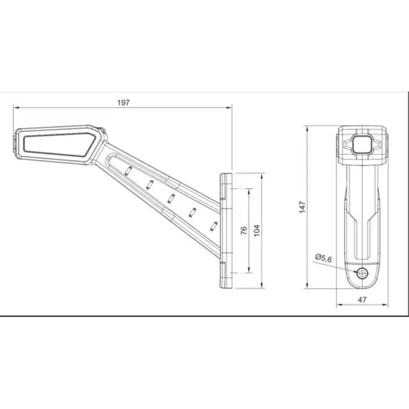 LED obrysové světlo FT146PLED