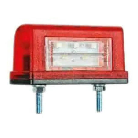 LED osvětlení spz malé červené