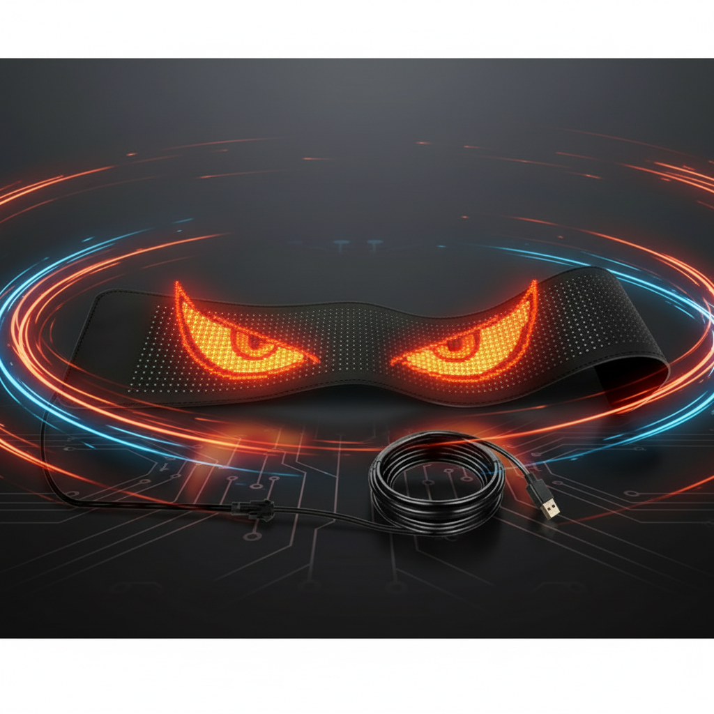 Led panel (Devil Eyes) programovatelný s Bluetooth ovládáním