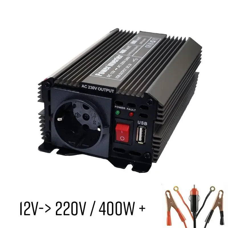 Měnič napětí z 12V na 220V 400W Invert