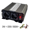 Měnič napětí z 24V na 220V 800W