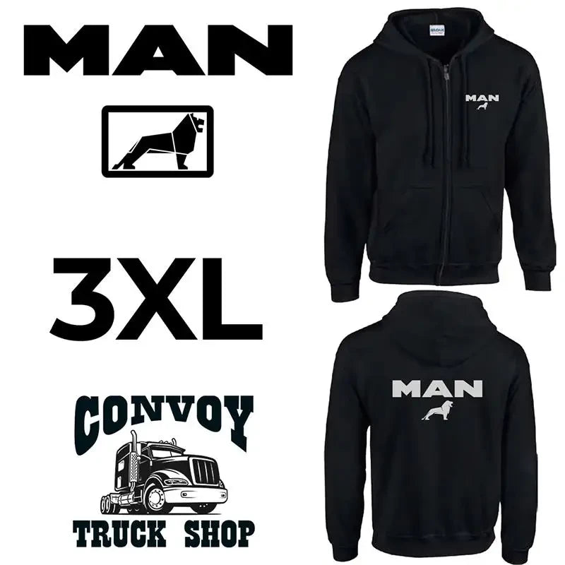 Mikina s kapucí MAN - 3XL