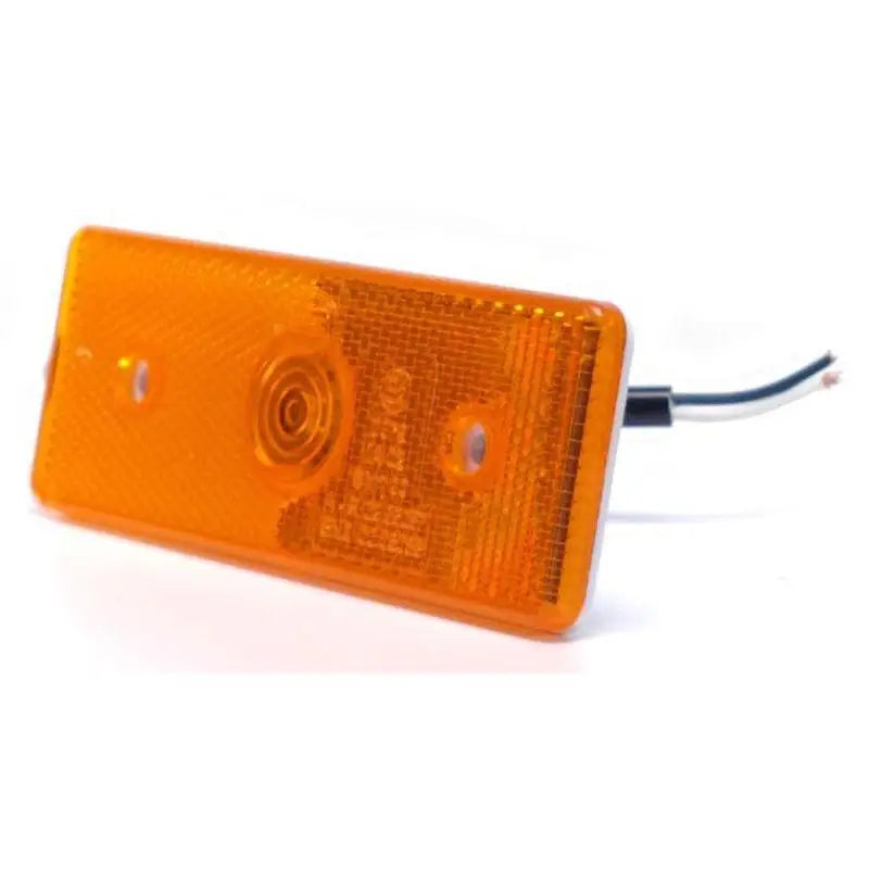 Poziční světlo 4LED s odrazkou oranžové