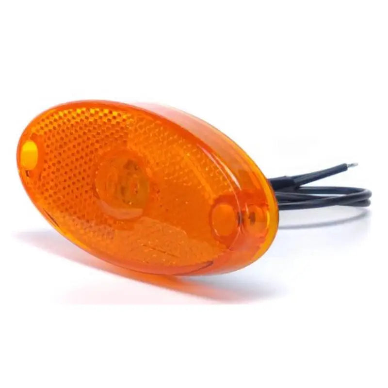 Poziční světlo LED oválné oranžové