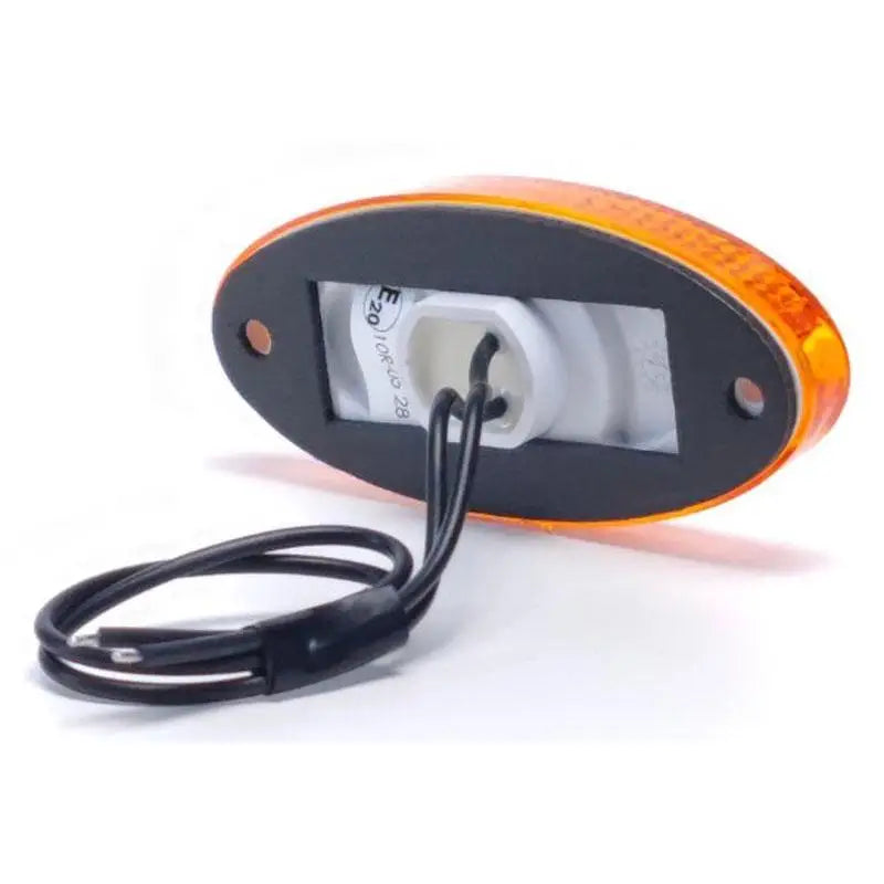 Poziční světlo LED oválné oranžové
