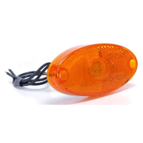 Poziční světlo LED oválné oranžové
