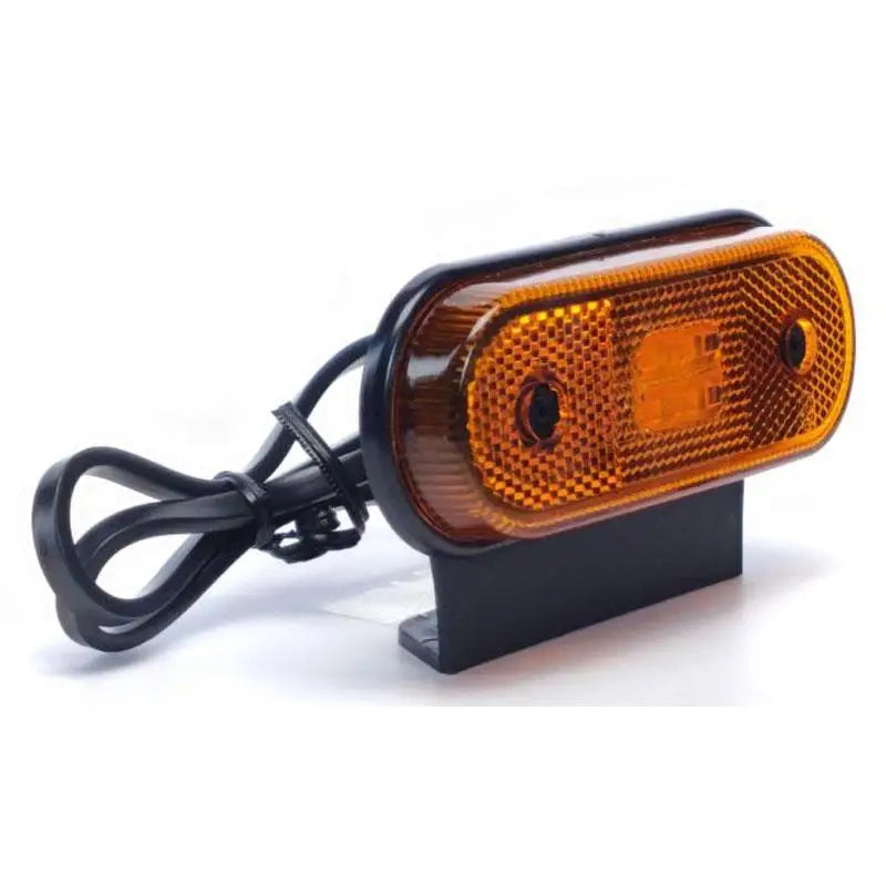 Poziční světlo LED s úchytem oranžové FT020