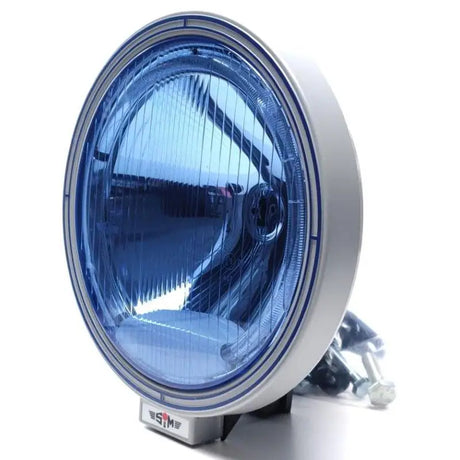 přídavná dálková světla s LED pásem modré