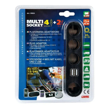 Rozdvojka do auta Multi-Socket